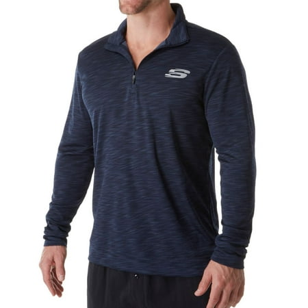 Deluxe Quarter Zip - Men's Skechers SMLT1680 Crest Quarter Zip Pullover