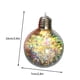 thumbnail image 3 of Xihbxyly Bola Navideña Transparente con Luz, Elegante Decoración para Ventana, Impresionante Colgante para Árbol de Navidad, Versátil Decoración Navideña para El Hogar y La Oficina, Tamaño 10 X 7 Cm,, 3 of 4