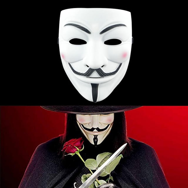 2 piezas divertida máscara gruesa Cosplay Prop Halloween carnaval fiesta miedo cara escudo