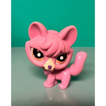 Hasbro LPS Littlest Pet Shop AUTHENTIC Purple Fox #1536 Blind Bag Pink New