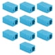 thumbnail image 4 of Uadme Encabezado de Paso de Red, Conector de extensión de Conector de Cable de Red de Color RJ45 Conector de Dos vías, transmisión Estable, 4 of 8