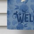 thumbnail image 4 of Carolines Treasures CK6235CHF Chinese Crested Welcome Flag Canvas House Size Large multicolor, 4 of 4