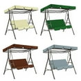 thumbnail image 3 of Garden Swing Canopy Seats Replacement Set 3 Seats Covers + Swing Canopy Cover, 3 of 10