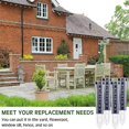 thumbnail image 5 of 4 Pcs 5 Inch Capacity Rain Gauge Outdoor Easy to Read, 5 of 5
