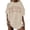 Khaki, variant on Graphic Tees for Women T-Shirts Plus Size Casual Loose Letter Print Tee for Everyday Wear – Comfortable Stylish Graphic Top Brown S