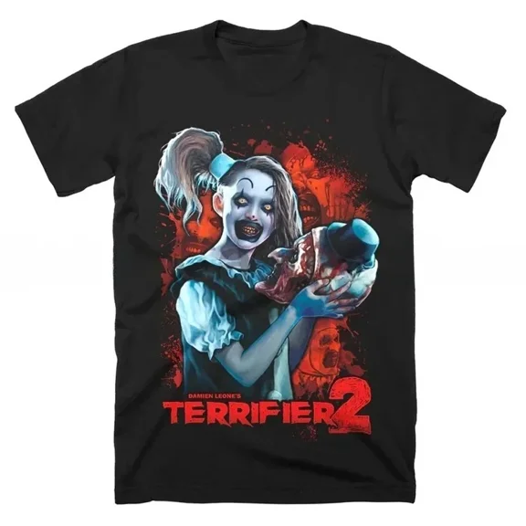 Terrifier 2 Horror Movie Shirt, Retro Scary Movie Unisex T-shirt