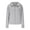 Gray, variant on Womens UPF 50+ Sun Protection Hoodie Jacket Plus Size Rash Guard Lightweight Long Sleeve Sun Shirt with Pocket, Lightweight & Breathable