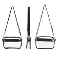 thumbnail image 4 of Garnen Clear Bag for Stadium Events, Clear Purse Crossbody Bags, Clear Stadium Approved Bags See Through Bag With Zipper and Adjustable Strap, 4 of 5