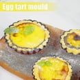 thumbnail image 4 of Paquete de 10 moldes para tartas, mini moldes para magdalenas y pasteles de acero al carbono, 4 of 5