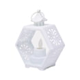 thumbnail image 1 of Farol decorativo para velas, para interior y exterior, para colgar, con diseño vintage. Mecha oscilante, 1 of 9