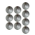 thumbnail image 1 of LOVIVER 10 Pcs Anneaux de Paillis d'Arbre Protection des Plantes en Pot Protecteur d'Arbre Rond Argent, 1 of 8