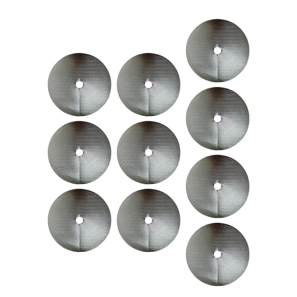 10 anillos de mantillo para árboles para control de malezas, no tejidos, hidratantes, 24 pulgadas con Argén