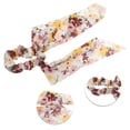 thumbnail image 3 of Unique Bargains 1 Pc Elegant Ribbon Hair Scrunchies Hair Ties Yellow, Pink, 3 of 5