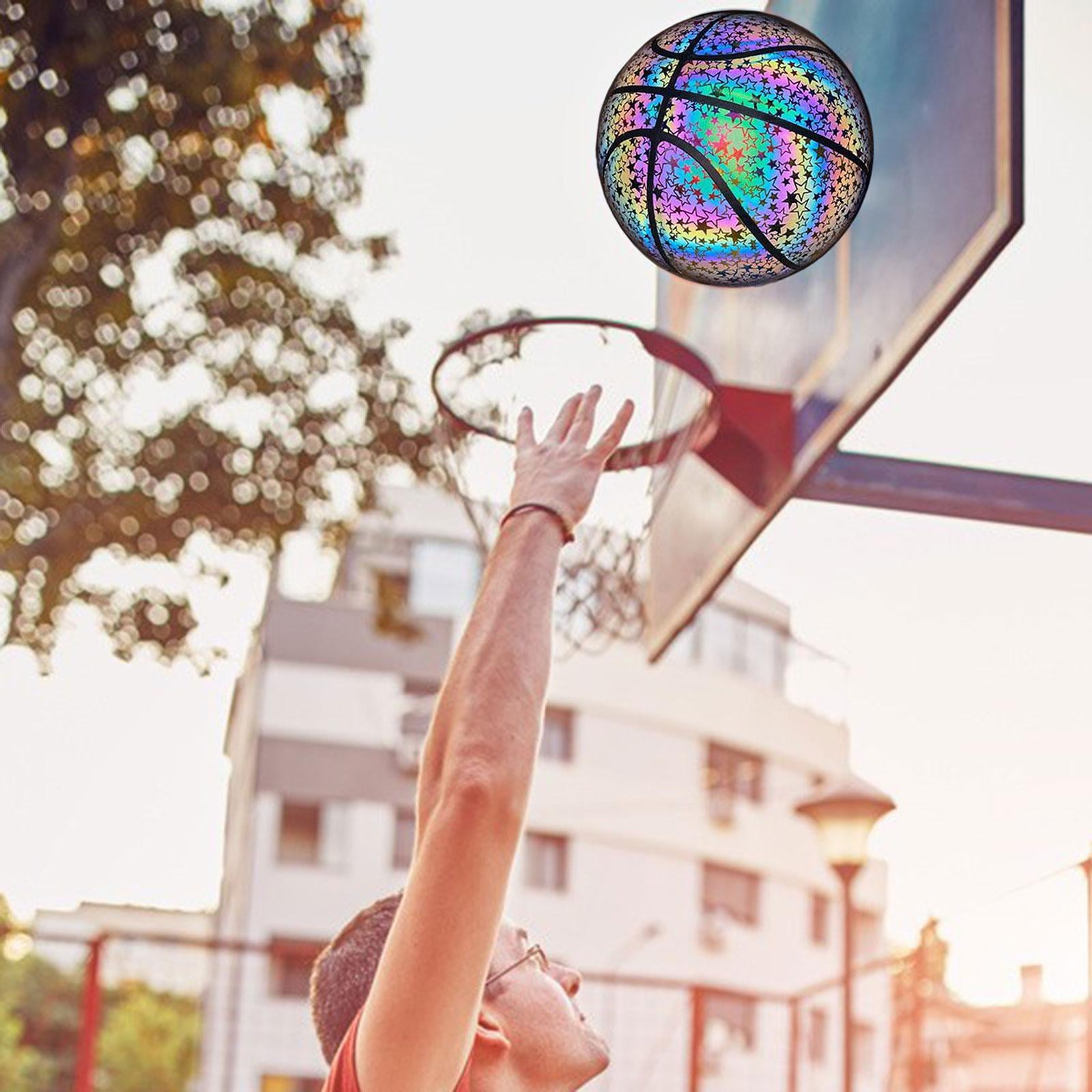 harayaa Glowing Basketball Size 7 Professional Training Equipment for Outdoor Playground Style I