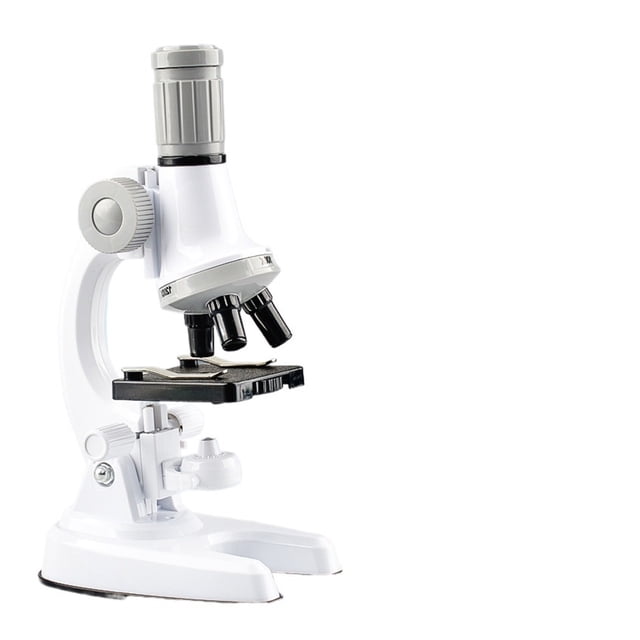 1200X HD Kids Microscope Toy Set, Portable Biological Science Experiment Kit for Primary ,Widely Used