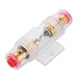 thumbnail image 3 of Portafusibles AGU impermeable en línea AWG de 80 A, disyuntor de audio automotriz, protección de seguridad eléctrica para amplificador, compresor y alarma de audio de automóvil, 3 of 8