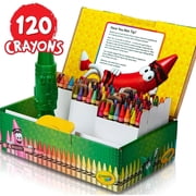 Crayola Giant Box of Crayons, Bulk 120 Ct, Back to School Supplies, Art Teacher Essentials, Arts and Crafts, Coloring Gift, Ages 4+