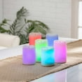 thumbnail image 3 of Glow Wick LED Wax Candles, 6 Pièces - Set d'Illusion aux Chandelles, 3 of 7