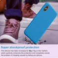 thumbnail image 6 of Entronix Silicone Soft Case Designed for iPhone XS Max Shockproof Durable Slim Fit, (Aqua), 6 of 6