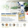 thumbnail image 4 of Bar Keepers Friend Soft Cleanser (13 oz) and MORE Spray + Foam (25.4 oz) Multipurpose Cleaner Bundle, Stain & Rust Remover for Multi Surface Bathroom, Kitchen & Outdoor Cleaning, 4 of 4