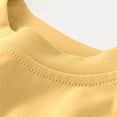 thumbnail image 6 of BFHHYA Girls Cotton Print Shirts Short Sleeve Crewneck Ruched Cropped Tops Tween Fashion Casual Summer T-Shirts Size 1-12 Years, 6 of 8