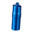 thumbnail image 2 of Caja de de aleación de Zinc con llavero, caja de almacenamiento de impermeable, contenedor de caja de con Azul, 2 of 6