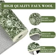 thumbnail image 3 of Extra Large Farmhouse Distressed Rug 10x13 Washable Rug Non Slip, Non Shedding Low Pile Soft Floor Carpet, Stain Resistant Foldable Carpet for Hotel Office, Green, 3 of 8