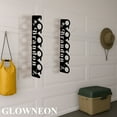 thumbnail image 3 of GLOWNEON Custom Ocean Fishing Pole Holders, Metal Wall Mount Rod Rack, Fishing Gifts for Men, 3 of 6