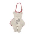 thumbnail image 3 of Unique Bargains 1 Pc Handbag Charm Cute Beaded Chain Handbag Accessories Beige, 3 of 6