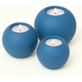 thumbnail image 1 of Concrete Sphere Tea Light Holder - Minimalist Centerpiece - Candle Holder - Modern Interior Design (Cement Gray, Small Sphere), 1 of 3