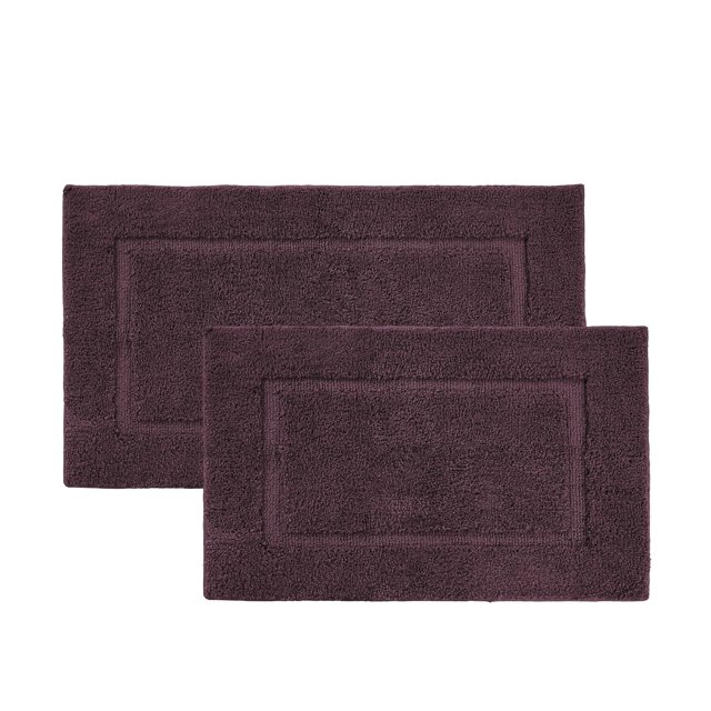 Juego de alfombras de baño LANE LINEN, extrasuaves y absorbentes, 2 piezas