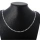 thumbnail image 4 of 40-75cm 925 Silver 4mm Figaro Chain Necklace For Women Men Long Necklace Hip Hop Jewelry Gift, 4 of 5
