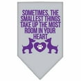 thumbnail image 2 of Pet and Dog Bandana Screen Printed, "Sometimes, The Smallest Things Take Up The Most Room In Your Heart", 2 of 10