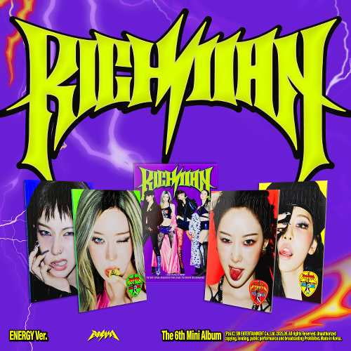 Aespa - The 6th Mini Album 'Rich Man' (ENERGY Ver.) [GROUP Version