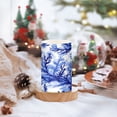thumbnail image 5 of 2 PCS Flameless Candles with Remote Timer LED Battery Operated Flickering Candle Light for Wedding Table Home Decoration Gifts Blue Pine Boughs, 5 of 7