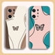 thumbnail image 5 of Case For OPPO FIND X6 X3 REALME X7 X50 RENO 2 4Z 4 6 Lite 5Z 5F 4G 5G PRO Liquid Silicone Case Beautiful Butterfly, 5 of 5