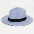 thumbnail image 2 of Alkepwun Sun Hats for Men Wide Brim Straw Summer Beach Sun Panama Hat Unisex Lightweight Breathable Travel Foldable Bucket Cap, 2 of 3