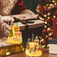 thumbnail image 7 of 4-Piece Lighted Christmas Village Houses Set, Miniature Christmas Decorations With Built-In Led Lights, Festive Home & Garden Ornaments For Holiday Parties Weddings Gift Giving, 7 of 7