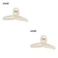 thumbnail image 3 of sweethay Pinza para el pelo para mujer, hipérbole, perlas grandes, pinzas para el pelo, pasadores para maquillaje, horquillas para fiesta, Type11 NO11, 3 of 6
