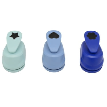 Westcott Jumbo Paper Punch Set, for Craft, Multi-Color, 3 Piece