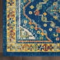 thumbnail image 5 of Nourison Allur Persian Navy Multicolor 7'10" x 9'10" Area Rug, (8x10), 5 of 9