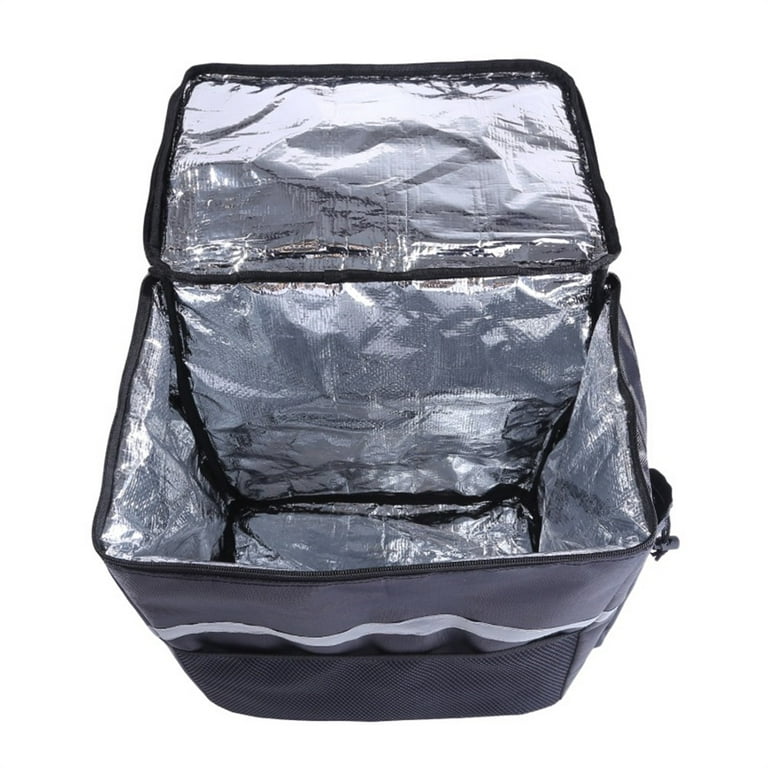 Soft Cool Bag Cooler Bag Box 35L Thermal Food Delivery Bag Large Insulated Picnic Lunch Bag Cool Box Grocery Shopping Bags Cooling Bag for Camping BBQ