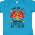 thumbnail image 4 of Inktastic This Little Turkey is Going to Be a Big Sister Girls Baby Bodysuit, 4 of 5