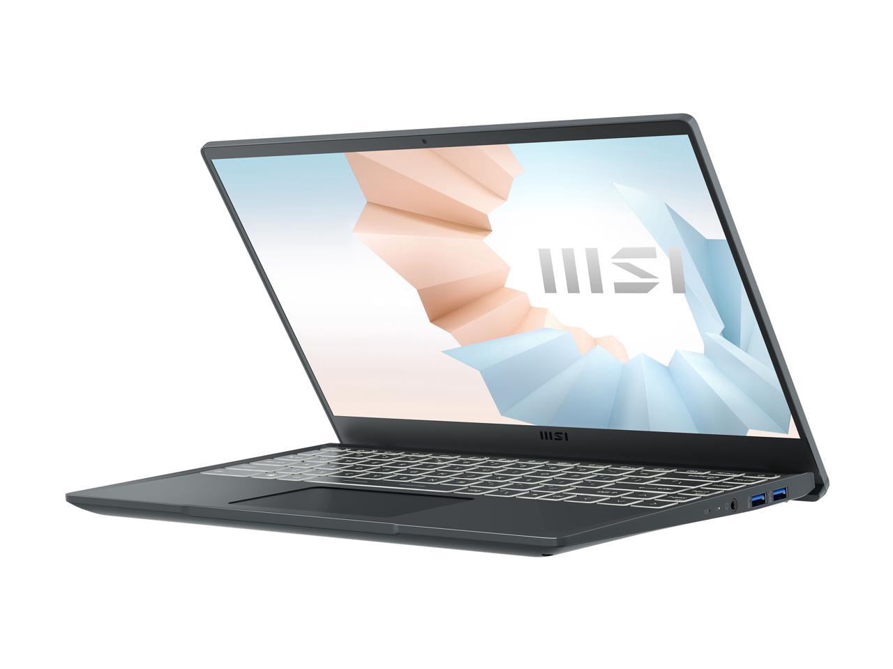 MSI Laptop Modern 14 Intel Core i5 11th Gen 1155G7 (2.50GHz) 8GB