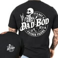 thumbnail image 4 of Men’s Funny T-Shirt, “It’s Not a Dad Bod It’s a Father Figure” Graphic Tee, Humorous Fatherhood Shirt, Casual Cotton Top, Sizes S–5XL, 4 of 7