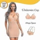 thumbnail image 2 of Slimming Full Length Shapewear Slips Nude Straight Tube Dress Body Shaper Women Skinny Under Dresses Underwire Cup Black Pink, 2 of 5