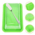 thumbnail image 3 of AMERTEER Butter Dish Container Cheese Keeper Holder Storage Tray Saver Plastic Food Covered French Box Containers Sliced Lid, 3 of 7