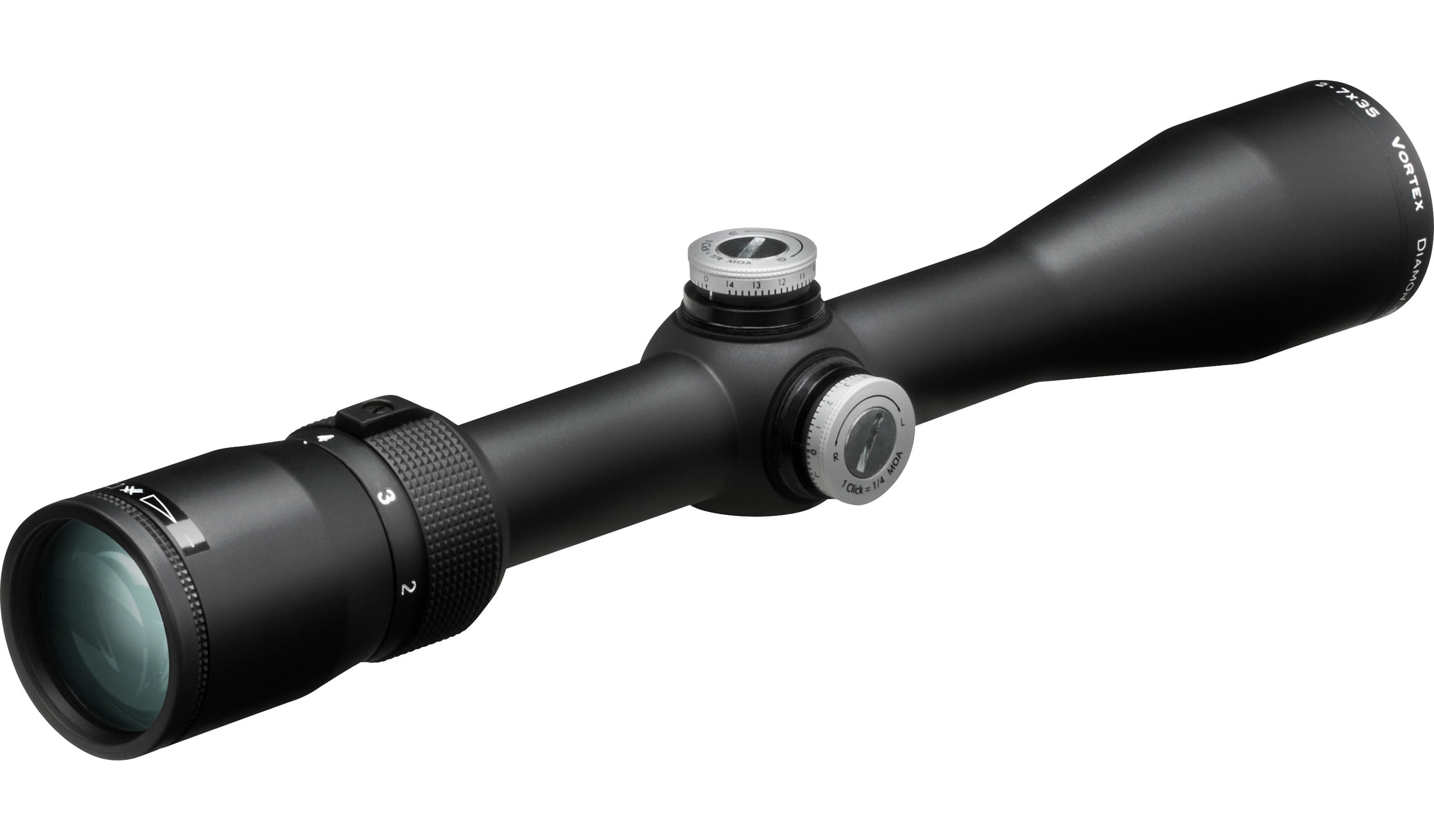 Vortex Optics Diamondback 2-7x35 Rimfire, Second Focal Plane Riflescope - V-Plex Reticle (MOA)
