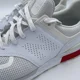 thumbnail image 5 of Rare New Balance Mens Tennis Shoes 11.5 D US White Red Sneakers 574 MS574PCW, 5 of 6