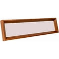 thumbnail image 5 of Wooden Painting Frame, Wood Art Frame, Wall Mount Or Tabletop Rectangular Picture Frame Panoramic Frame For Dining Room, Walnut Color, 14cmx42cm,Walnut Color,14cmx42cm, 5 of 5